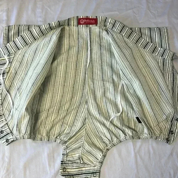 Redfish Kids  - LIKE NEW - Kimono style top/onesie. size 2 - Picture 5 of 8